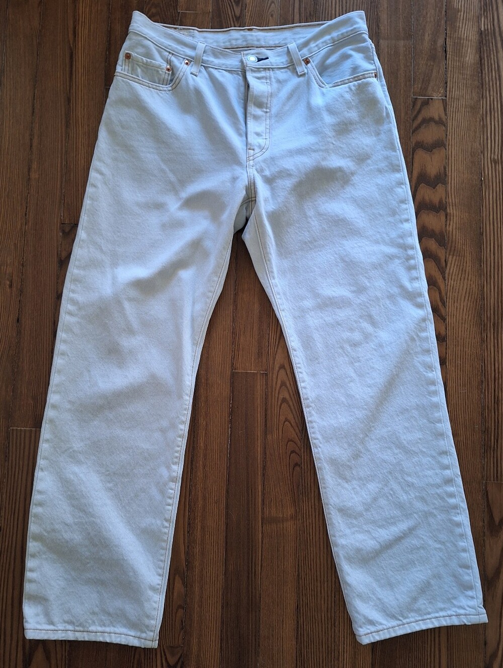 Levi's | 501® '90s Light Wash Mid-Rise Classic Denim Jeans in Left Out: 28x30